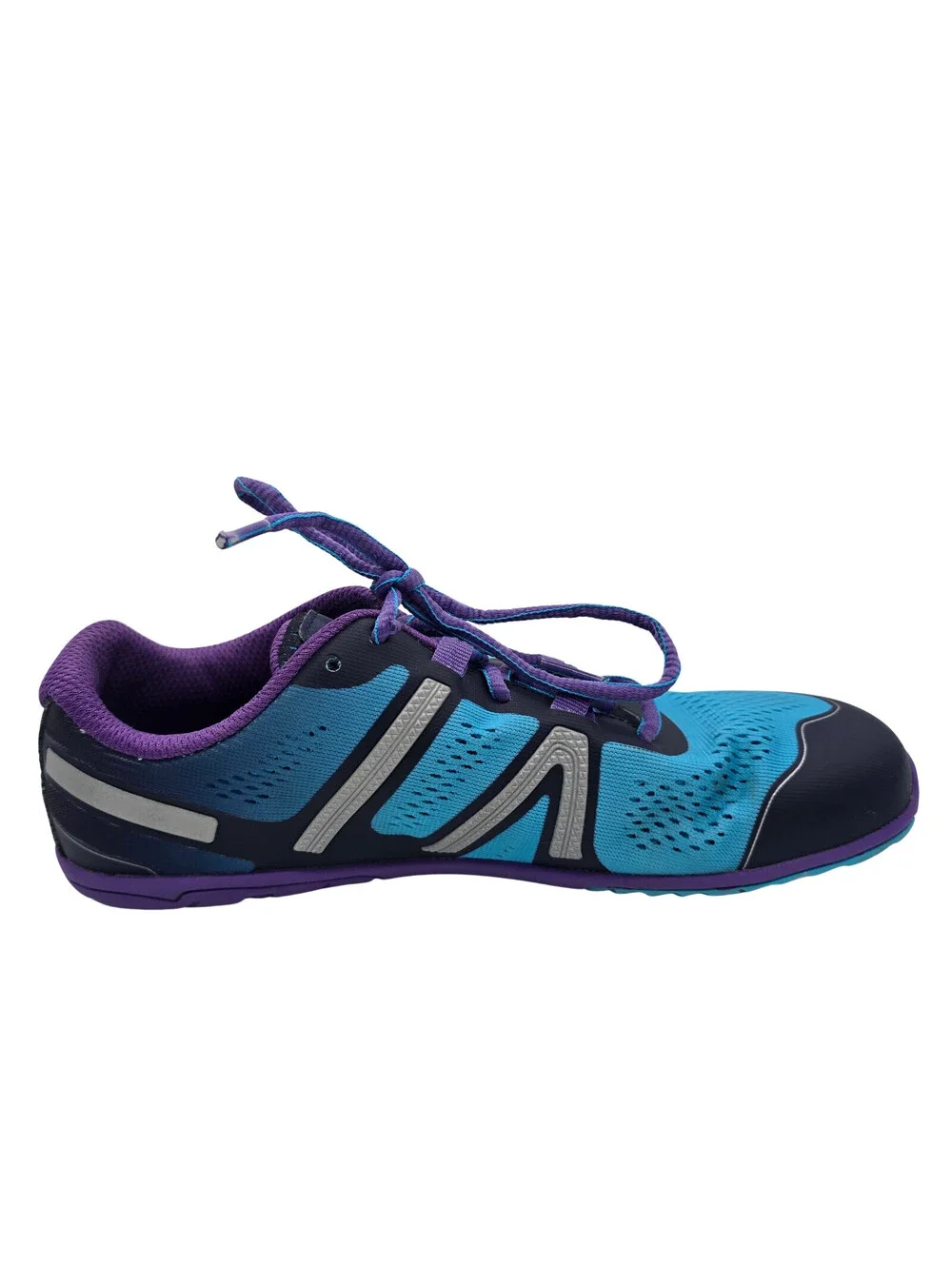 Xero HFS Barefoot Minimalist Running Shoes | Womens 9.5 | Purple/Blue